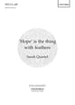 Hope Is the Thing with Feathers SATB choral sheet music cover